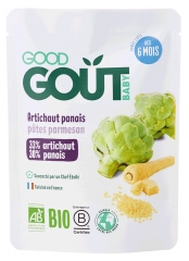 Good Goût Artichauts Panais Pâtes Parmesan Dès 6 Mois Bio 190 g Good Goût Artichauts Panais Pâtes Parmesan Dès 6 Mois Bio 190 g