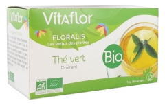 Vitaflor Bio Thé Vert Drainant 18 Sachets Vitaflor Bio Thé Vert Drainant 18 Sachets