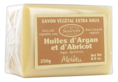 Melvita Extra Sanfte Pflanzenseife Argan- und Aprikosenöl 250 g Melvita Extra Sanfte Pflanzenseife Argan- und Aprikosenöl 250 g