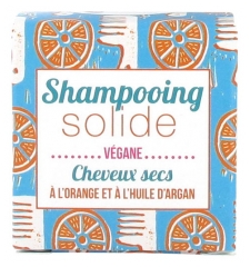 Lamazuna Shampooing Solide Cheveux Secs Orange Huile d'Argan 55 g Lamazuna Shampooing Solide Cheveux Secs Orange Huile d'Argan 55 g
