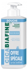 CicaBiafine Douche Baume Surgras Lavant Lot de 2 x 400 ml CicaBiafine Douche Baume Surgras Lavant Lot de 2 x 400 ml