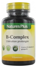 Natures Plus B-Complex Extended Release 60 Scored Tablets Natures Plus B-Complex Extended Release 60 Scored Tablets
