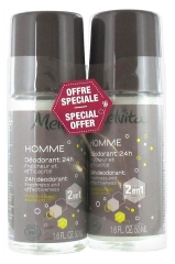 Melvita Men Organic 24H Deodorant 2 x 50 ml Melvita Men Organic 24H Deodorant 2 x 50 ml