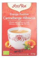 Yogi Tea Énergie Positive Canneberge Hibiscus 17 Sachets Yogi Tea Énergie Positive Canneberge Hibiscus 17 Sachets
