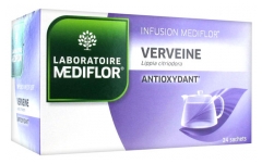 Médiflor Verveine Antioxydant Infusions 24 Sachets Médiflor Verveine Antioxydant Infusions 24 Sachets