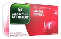 Médiflor N°12 Light Legs Infusion 24 Sachets Médiflor N°12 Light Legs Infusion 24 Sachets