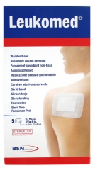 BSN medical Leukomed 5 Pansements Absorbants Non-Tissés 8 x 15 cm BSN medical Leukomed 5 Pansements Absorbants Non-Tissés 8 x 15 cm