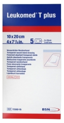 BSN Medical Leukomed T Plus 5 Transparent Sterile Absorbent Dressings 10 X 20 cm BSN Medical Leukomed T Plus 5 Transparent Sterile Absorbent Dressings 10 X 20 cm