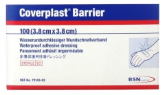 BSN medical Coverplast Barrier 100 Pansements Adhésifs Imperméables 3.8 cm x 3.8 cm BSN medical Coverplast Barrier 100 Pansements Adhésifs Imperméables 3.8 cm x 3.8 cm
