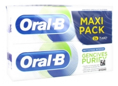 Oral-B Dentífrico Encías Purify Lote de 2 x 75 ml Oral-B Dentífrico Encías Purify Lote de 2 x 75 ml