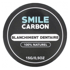 Smile Carbon Blanchiment Dentaire 15 g Smile Carbon Blanchiment Dentaire 15 g