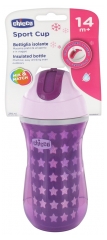 Chicco Sport Cup Insulated Bottle with Soft Straw 266ml 14 Months and + Chicco Sport Cup Insulated Bottle with Soft Straw 266ml 14 Months and +