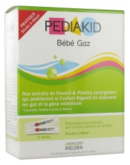 Pediakid Bébé Gaz 12 Sticks Pediakid Bébé Gaz 12 Sticks