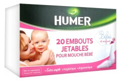 Humer 20 Disposable Ends for Baby Nose Blower Humer 20 Disposable Ends for Baby Nose Blower