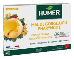 Humer Mal de Gorge Aigu Pharyngite 20 Pastilles Humer Mal de Gorge Aigu Pharyngite 20 Pastilles