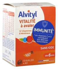 Alvityl Vitality 40 Tablets to Swallow Alvityl Vitality 40 Tablets to Swallow