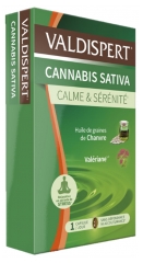 Valdispert Cannabis Sativa Calme & Sérénité 24 Capsules Valdispert Cannabis Sativa Calme & Sérénité 24 Capsules