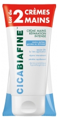 CicaBiafine Crème Mains Réparation Intense Lot de 2 x 75 ml CicaBiafine Crème Mains Réparation Intense Lot de 2 x 75 ml