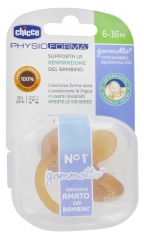 Chicco Physio Forma Gommotto Rubber Soother 6-16 Months Chicco Physio Forma Gommotto Rubber Soother 6-16 Months