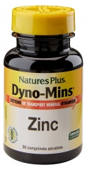 Natures Plus Dyno-Mins Zinc 30 Comprimés sécables Natures Plus Dyno-Mins Zinc 30 Comprimés sécables