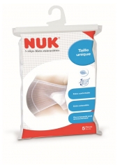 NUK Slips Filets Extensibles Taille Unique 5 Pièces NUK Slips Filets Extensibles Taille Unique 5 Pièces