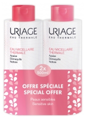 Uriage Thermal Micellar Water Sensitive Skin 2 x 500ml Uriage Thermal Micellar Water Sensitive Skin 2 x 500ml