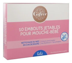 Gifrer 10 Embouts Jetables pour Mouche-Bébé Gifrer 10 Embouts Jetables pour Mouche-Bébé