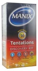 Manix Tentations Kit Découverte 14 Préservatifs Manix Tentations Kit Découverte 14 Préservatifs