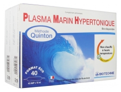 Biotechnie Hypertonic Marine Plasma Action 20 Days 40 Phials Biotechnie Hypertonic Marine Plasma Action 20 Days 40 Phials