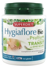 Super Diet Hygiaflore Psyllium Bio Transit 100 Gélules Super Diet Hygiaflore Psyllium Bio Transit 100 Gélules