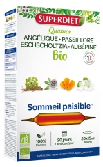 Super Diet Quatuor Passiflore Sommeil Paisible Bio 20 Ampoules Super Diet Quatuor Passiflore Sommeil Paisible Bio 20 Ampoules