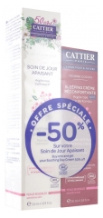 Cattier Brin de Douceur Soothing Day Cream 50ml + Tendre Cocon Comforting Sleeping Cream 50ml Cattier Brin de Douceur Soothing Day Cream 50ml + Tendre Cocon Comforting Sleeping Cream 50ml