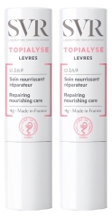 SVR Topialyse Soin Lèvres Lot de 2 x 4 g SVR Topialyse Soin Lèvres Lot de 2 x 4 g