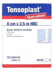 BSN medical Tensoplast Bande Adhésive Elastique 8 cm x 2.5 m HBC Chair BSN medical Tensoplast Bande Adhésive Elastique 8 cm x 2.5 m HBC Chair
