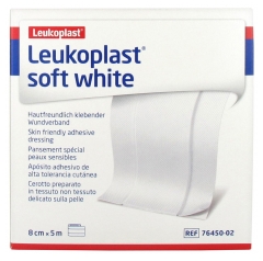 BSN Medical Leukoplast Weicher Weißer Spezialverband Für Empfindliche Haut 8 cm x 5 m BSN Medical Leukoplast Weicher Weißer Spezialverband Für Empfindliche Haut 8 cm x 5 m