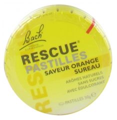 Rescue Bach Pastilles Saveur Orange Sureau 50 g Rescue Bach Pastilles Saveur Orange Sureau 50 g