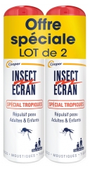 Insect Ecran Répulsif Peau Spécial Tropiques Lot de 2 x 75 ml Insect Ecran Répulsif Peau Spécial Tropiques Lot de 2 x 75 ml