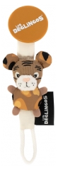 Les Déglingos Pacifier Clip Speculos The Tiger Les Déglingos Pacifier Clip Speculos The Tiger
