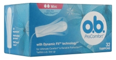o.b. ProComfort 32 Tampons Mini o.b. ProComfort 32 Tampons Mini