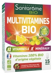 Santarome Bio Multivitamines Bio 15 Comprimés Santarome Bio Multivitamines Bio 15 Comprimés
