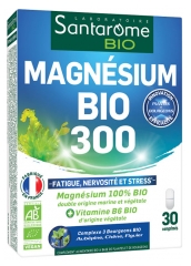 Santarome Bio Magnésium Bio 300 30 Comprimés Santarome Bio Magnésium Bio 300 30 Comprimés