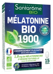 Santarome Organic Melatonin 1900 15 Tablets Santarome Organic Melatonin 1900 15 Tablets