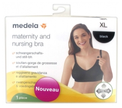 Medela Soutien-Gorge d'Allaitement Ultra Extensible Noir Medela Soutien-Gorge d'Allaitement Ultra Extensible Noir