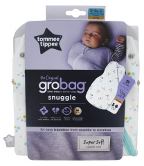 Tommee Tippee The Original Grobag Gigoteuse d'Emmaillotage 0-4 Mois Tommee Tippee The Original Grobag Gigoteuse d'Emmaillotage 0-4 Mois