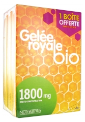 Nutrisanté Gelée Royale Bio 1800 mg Lot de 3 x 10 Ampoules Nutrisanté Gelée Royale Bio 1800 mg Lot de 3 x 10 Ampoules