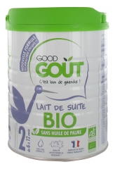 Good Goût Organic Follow-On Milk 2 From 6 to 12 Months 800g Good Goût Organic Follow-On Milk 2 From 6 to 12 Months 800g
