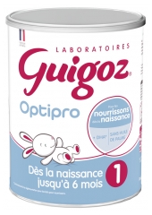 Guigoz Optipro 1 Lait 1er Âge Jusqu'à 6 Mois 800 g Guigoz Optipro 1 Lait 1er Âge Jusqu'à 6 Mois 800 g