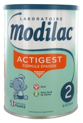 Modilac Actigest 2e Âge de 6 à 12 mois 800 g Modilac Actigest 2e Âge de 6 à 12 mois 800 g