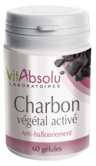 VitAbsolu Charbon Végétal Activé 60 Gélules VitAbsolu Charbon Végétal Activé 60 Gélules