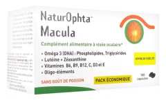 Horus Pharma NaturOphta Macula 180 Capsules Horus Pharma NaturOphta Macula 180 Capsules